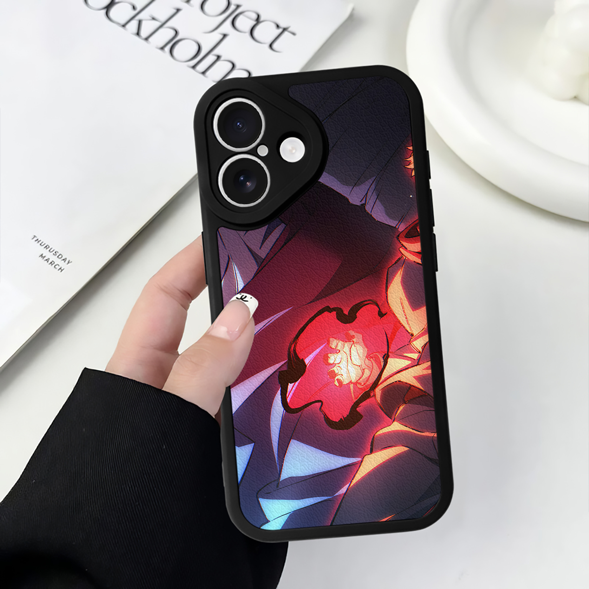 （画像用） SPY×FAMILY间谍家家酒 【iPhone 16シリーズ対応】シリコンスマホケース（レザー調） 材質：シリコン